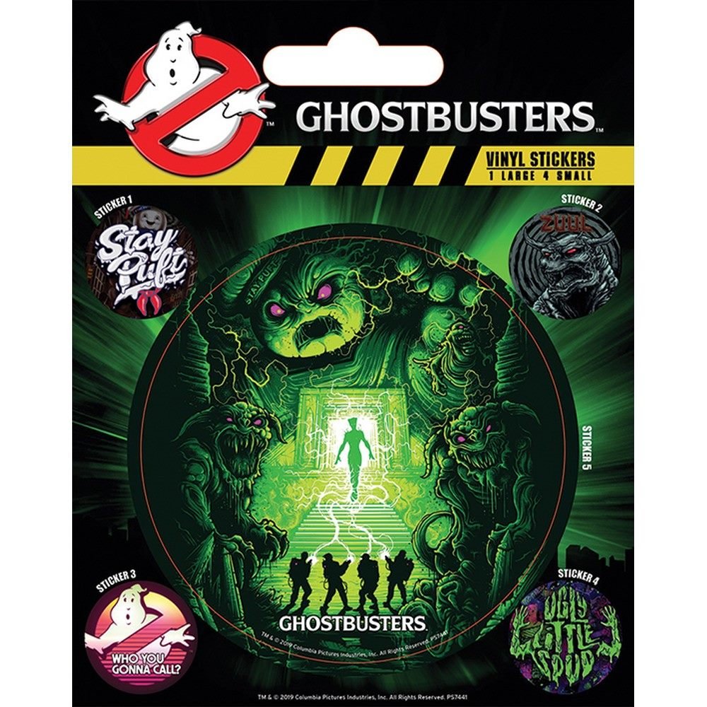 GHOSTBUSTERS ゴーストバスターズ - Ghosts and Ghouls / ステッカー - PGS
